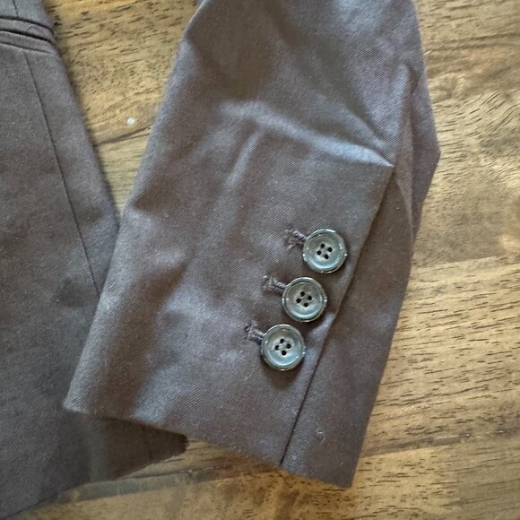 Brand New The Limited Women’s Chocolate Two Piece Blazer & Pants Set - Picture 9 of 12